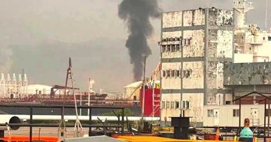 Tormenta eléctrica provoca incendio en tanque de la terminal Pajaritos de Pemex. Tormenta eléctrica provoca incendio en tanque de la terminal Pajaritos de Pemex.