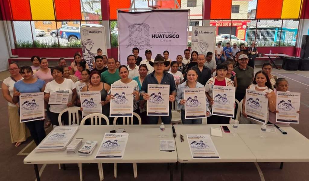 Van por escrituras para familias de la Reserva Territorial. Van por escrituras para familias de la Reserva Territorial.