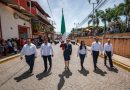 Realizan desfile de independencia en Ixhuatlán del Café.