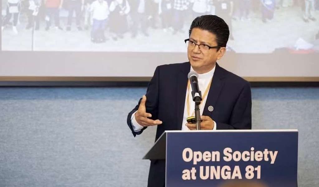 El Padre Jorge Atilano González participa en foro internacional en Nueva York. El Padre Jorge Atilano González participa en foro internacional en Nueva York.