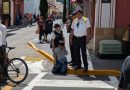 Movilización policiaca tras presunto asalto a joyería en Orizaba.