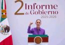 Sheinbaum presentó su Segundo Informe de Gobierno.