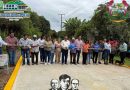 Entregan rehabilitada la calle Emiliano Zapata en Tlacotepec de Mejía.