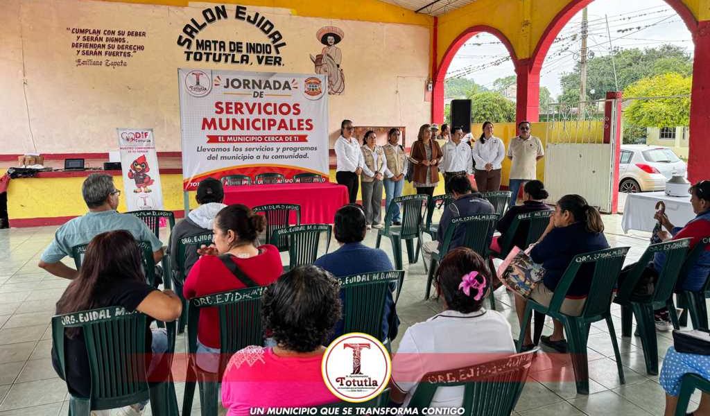 Llevan atención médica y trámites a la comunidad de Mata de Indio. Llevan atención médica y trámites a la comunidad de Mata de Indio.