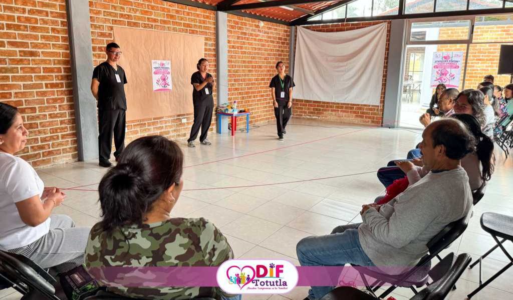 Promueven la salud emocional con taller vivencial en Totutla. Promueven la salud emocional con taller vivencial en Totutla.